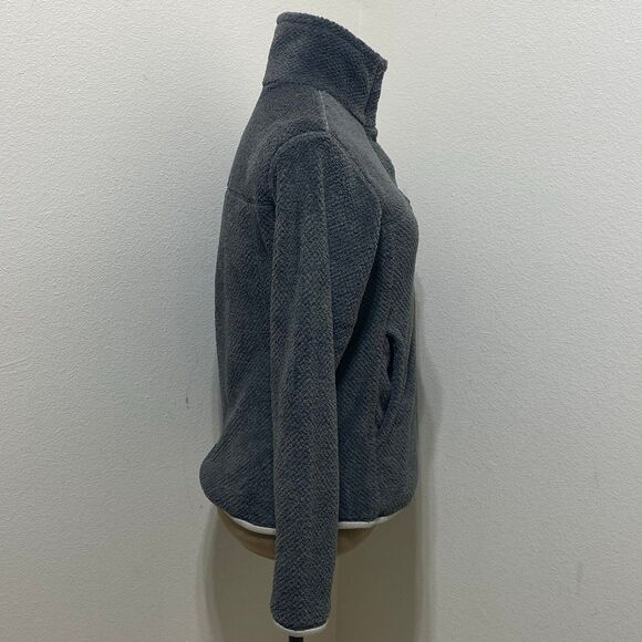 Patagonia Womens Re-Tool Snap-T Fleece Jacket Sweater Pullover Gray Size Small - Picture 6 of 12